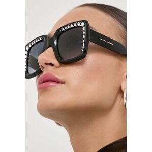 Sluneční brýle Carolina Herrera dámské, černá barva, HER 0178/S