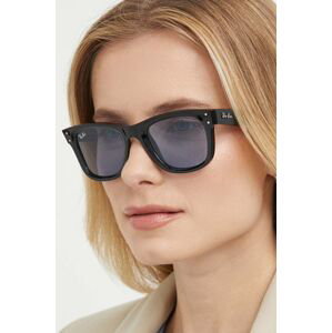 Sluneční brýle Ray-Ban WAYFARER REVERSE černá barva, 0RBR0502S