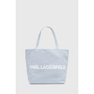Bavlněná kabelka Karl Lagerfeld