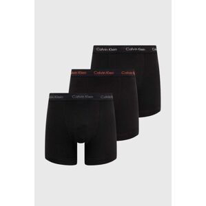 Boxerky Calvin Klein Underwear 3-pack pánské, černá barva, 0000U2662G