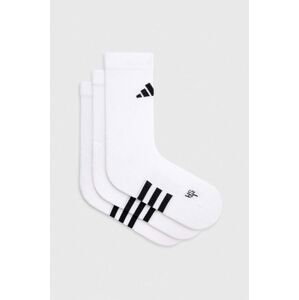 Ponožky adidas 3-pack bílá barva, HT3452