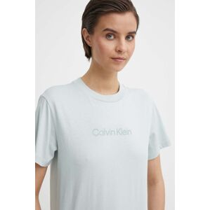 Bavlněné tričko Calvin Klein růžová barva, K20K205448