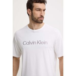 Tričko Calvin Klein Underwear bílá barva, s aplikací, 000NM2501E