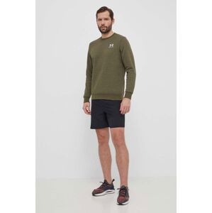 Mikina Under Armour pánská, zelená barva, s aplikací, 1374250