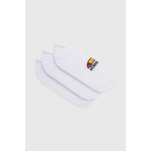 Ponožky Ellesse 3-pack bílá barva