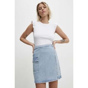 Džínová sukně Answear Lab mini