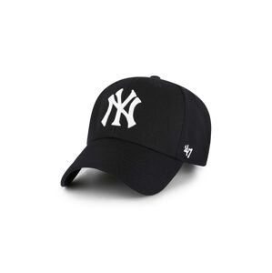 Kšiltovka 47brand MLB New York Yankees černá barva, s aplikací, B-MVPSP17WBP-BKW