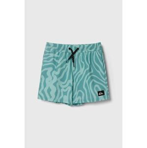 Dětské plavkové šortky Quiksilver SURFSILK YTH 14 tyrkysová barva