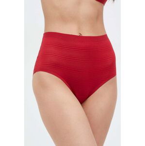 Kalhotky Chantelle SOFT STRETCH červená barva