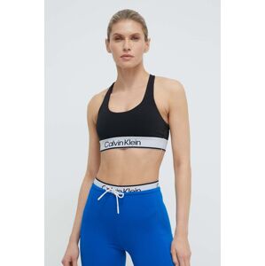 Sportovní podprsenka Calvin Klein Performance černá barva