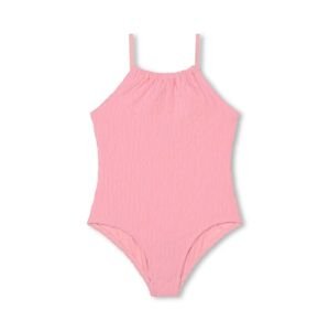 Jednodílné dětské plavky Marc Jacobs růžová barva