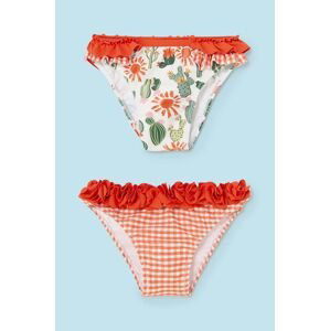 Koupací kalhotky pro miminka Mayoral 2-pack oranžová barva