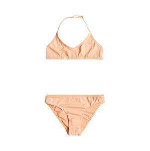 Dvoudílné dětské plavky Roxy BASIC ACTIVE oranžová barva