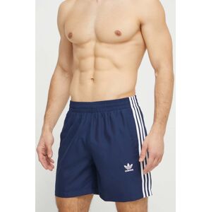 Plavkové šortky adidas Originals tmavomodrá barva, IT8656