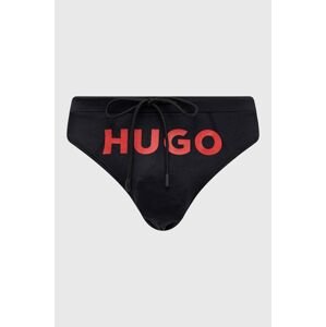 Plavky HUGO černá barva