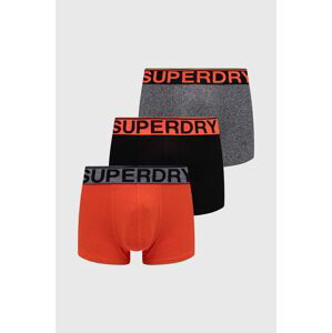 Boxerky Superdry 3-pack pánské