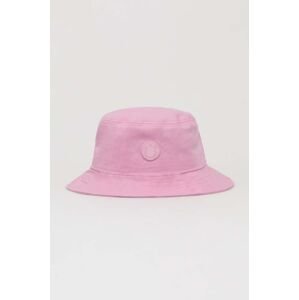 Bavlněná čepice Hugo Blue růžová barva, 50522301