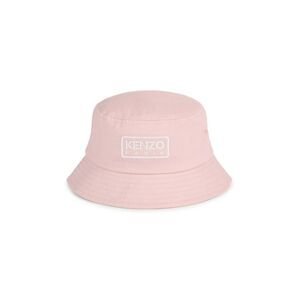 Bavlněná čepice pro miminko Kenzo Kids růžová barva