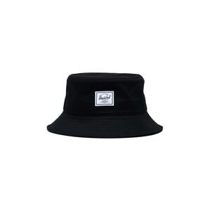 Klobouk Herschel Norman Bucket Hat černá barva, bavlněný