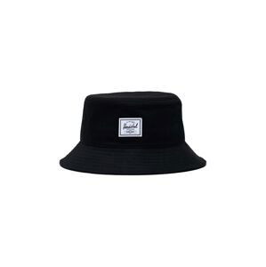 Klobouk Herschel Norman Bucket Hat černá barva, bavlněný