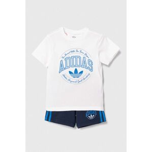 Dětská souprava adidas Originals tmavomodrá barva