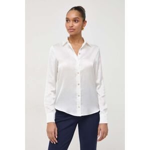 Košile Marciano Guess MELISSA dámská, béžová barva, regular, s klasickým límcem, 4RGH31 7008A