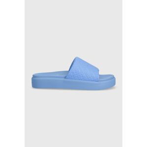 Pantofle Tommy Hilfiger TH PLATFORM POOL SLIDE dámské, na platformě, FW0FW07855