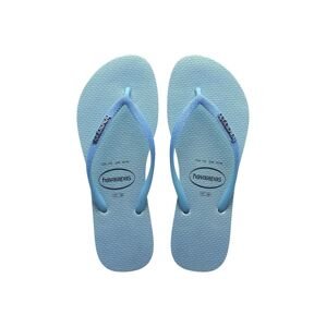 Žabky Havaianas SLIM GLITTER IRIDESCENT dámské, na plochém podpatku, 4148922.1056