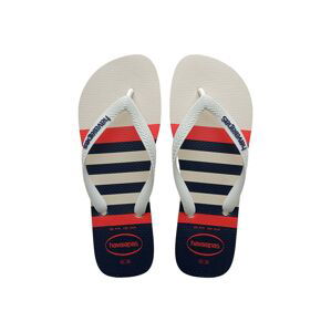 Žabky Havaianas TOP dámské, béžová barva, na plochém podpatku, 4137126.6349