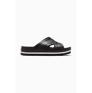 Pantofle Converse Ctas Lounge Sandal Lite Cx dámské, černá barva, A06476C