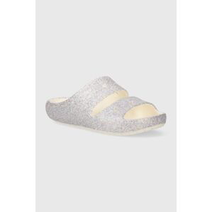 Dětské pantofle Crocs CLASSIC GLITTER SANDAL V