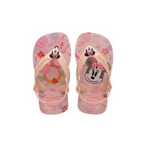 Dětské žabky Havaianas BABY DISNEY CLASSICS růžová barva