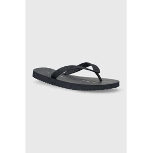 Žabky Tommy Jeans TJM BEACH FLIP FLOP pánské, tmavomodrá barva, EM0EM01392