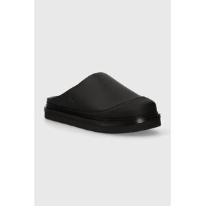 Pantofle Calvin Klein Jeans CLOG SANDAL SLIPON RB ML UC pánské, černá barva, YM0YM00941