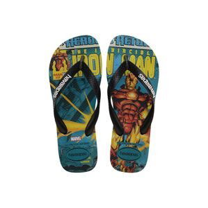 Žabky Havaianas TOP MARVEL pánské, černá barva, 4147012.5266