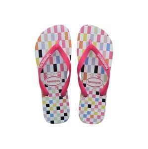 Žabky Havaianas TOP CHECK růžová barva, 4148764.7210