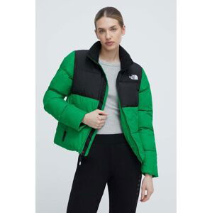 Bunda The North Face SAIKURU JACKET dámská, zelená barva, zimní, NF0A853NROJ1