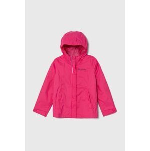 Dětská bunda Columbia Arcadia Jacket růžová barva