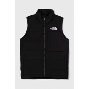 Dětská vesta The North Face CIRCULAR VEST černá barva