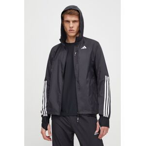 Větrovka adidas Performance černá barva, přechodná, IK4986