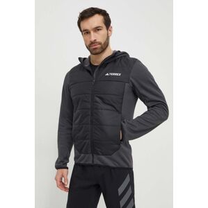 Sportovní bunda adidas TERREX Multi Hybrid černá barva, IR7883