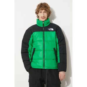 Bunda The North Face HMLYN INSULATED pánská, zelená barva, zimní, NF0A4QYZPO81