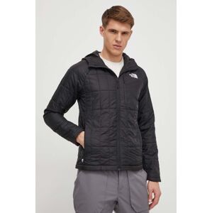 Sportovní bunda The North Face Circaloft Hoodie černá barva