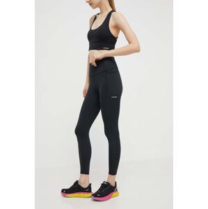 Tréninkové legíny Puma Fit černá barva, hladké, 524802