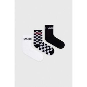 Dětské ponožky Vans CLASSIC VANS CREW SOCK 3-pack černá barva