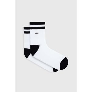 Ponožky Vans pánské, bílá barva