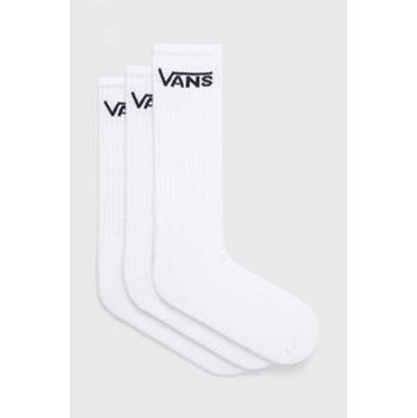 Ponožky Vans 3-pack pánské, bílá barva