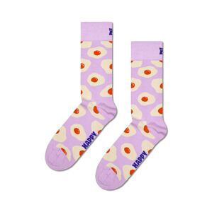 Ponožky Happy Socks Sunny Side Up Sock fialová barva