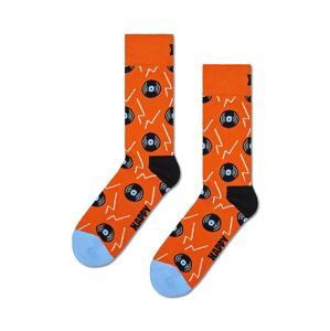 Ponožky Happy Socks Vinyl Sock oranžová barva