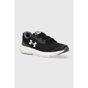 Dětské sneakers boty Under Armour BGS Charged Rogue 4 černá barva